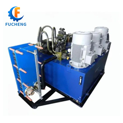 Fucheng 12V/24V AC 220V/380V hydraulisch station met standaardstructuur en zuigermotor