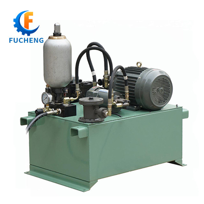 Fucheng 12V/24V AC 220V/380V hydraulisch station met standaardstructuur en zuigermotor