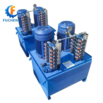 Standaard hydraulisch pompstation voor het besturen van 4 hydraulische cilinders