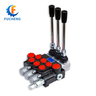 40lpm 6 Banken Joystick Hydraulische monoblokcontroleventielen voor voorlader en tractor Fucheng