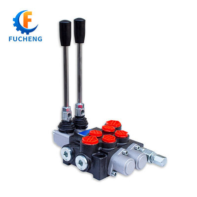 40lpm 6 Banken Joystick Hydraulische monoblokcontroleventielen voor voorlader en tractor Fucheng