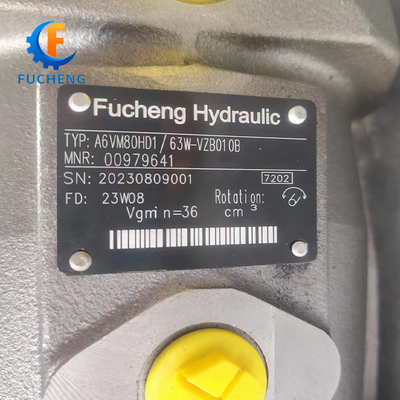 Standaard A6VM80DA1/63W-VAB027B - Rexroth-plunserpomp met hoge druk