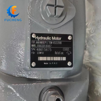 Compacte A6VM107 axiale zuigermotor voor hydraulische machines met een hoge vermogendichtheid