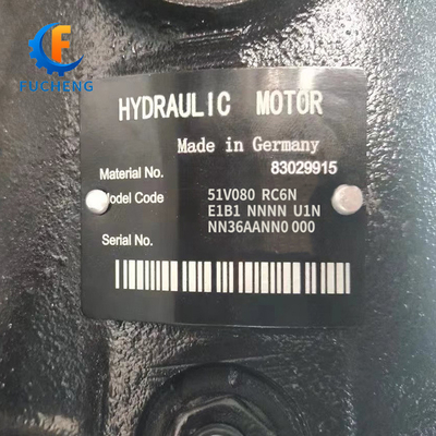 Sauer 51 serie 51V 080 RC6N/51V 250 RC8N/51C080RD3N gietijzeren hydraulische zuigermotor