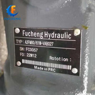 Fixed Axial Piston A2FM 80/61W-VAB-020 Rexroth hydraulische motor met standaardstructuur