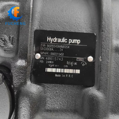 90R030 90R042 90R055 90R075 90R100 90R130 90R180 90R250 Hydraulische zuigerpomp met 1