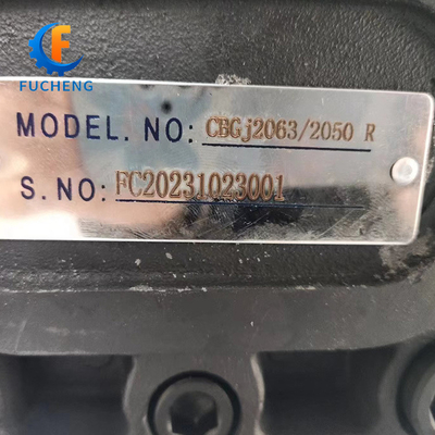 CBGj2063/2050 Standard Hydraulische tandwiel olie pomp voor 65.2 Kw graafmachine