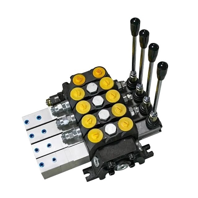 Handcontrole Hydraulische richtingscontrole klep DCV100/2-S 75.9 Druk 100LPM Stroom